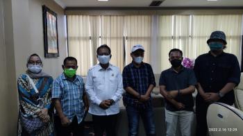 Ketua DPRD Lampung menerima silaturahmi Ikatan Jurnalis Provinsi (IJP)